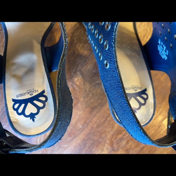 Fergalicious Jolene 4” Denim Heel - Picture 4 of 7